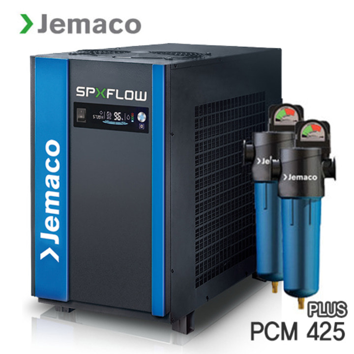 제마코 상변화식 에어드라이어 PCM plus425 콤프레샤 100마력용 에너지 절감 및 친환경 고온일체형에어드라이어
