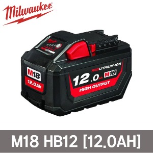 밀워키 M18 HB12 배터리 18V 12.0Ah 콤프월드