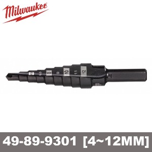 밀워키 48-89-9301 스텝비트 4mm~12mm (9단계) 콤프월드