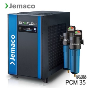 제마코 상변화식 에어드라이어 PCM plus35 콤프레샤 10마력용 에너지 절감 및 친환경 고온일체형에어드라이어