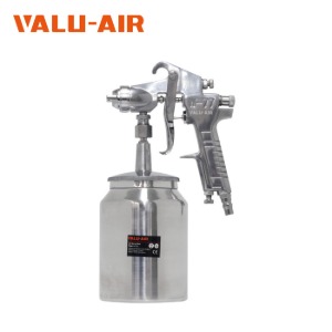 VALU-AIR 에어 스프레이건 세트 2.5mm W77S (건+페인트통)