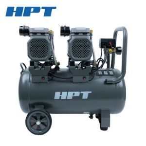 HPT 오일리스 콤프레샤 5마력 40리터 저소음 에어 알루미늄탱크 HAC-140